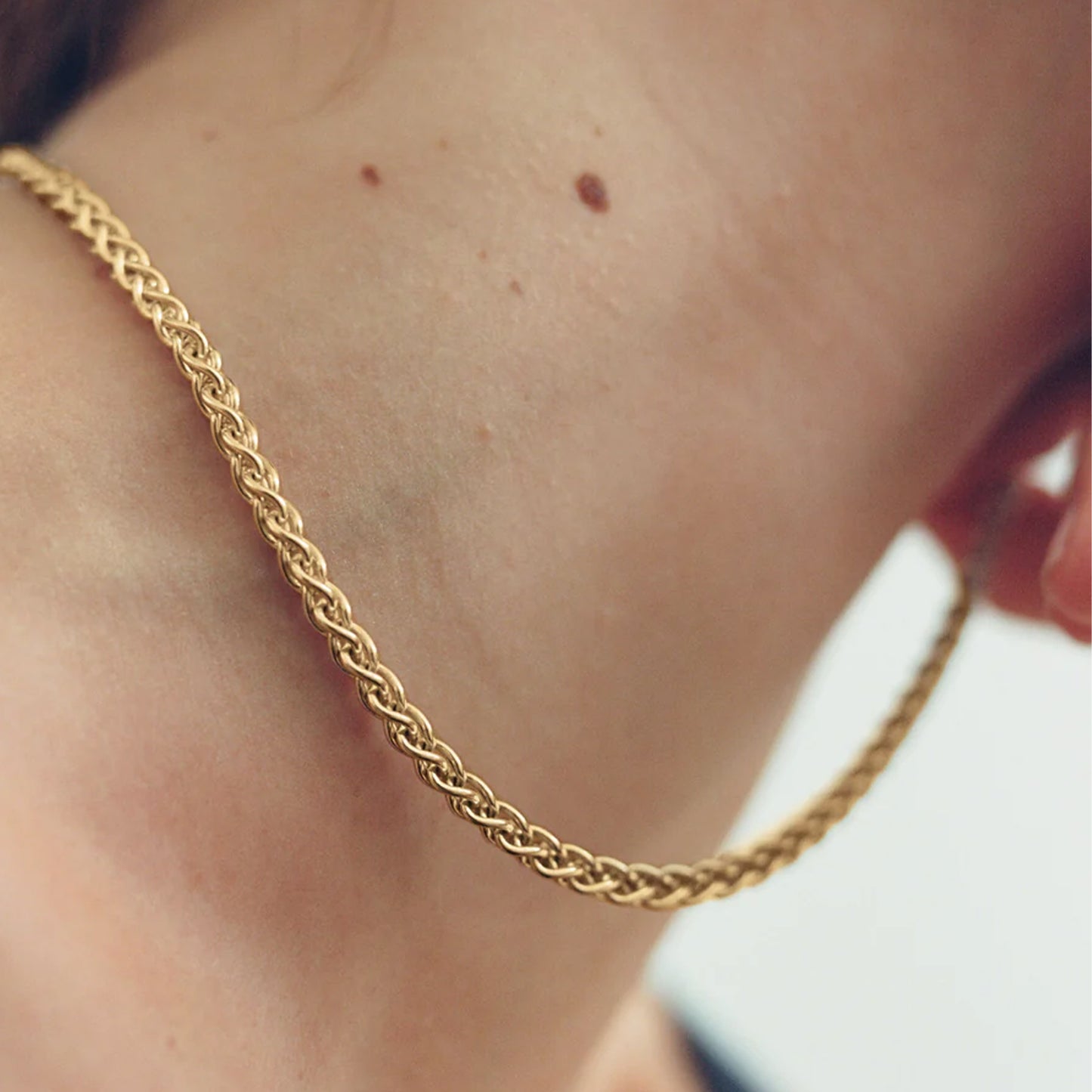 Gold Spiga Necklace