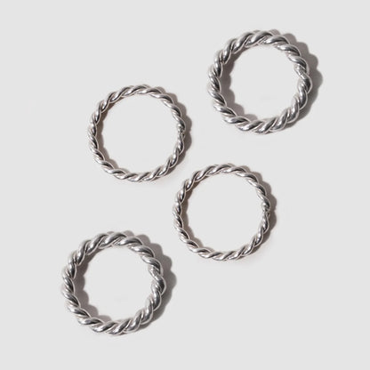 Spiral Ring Set