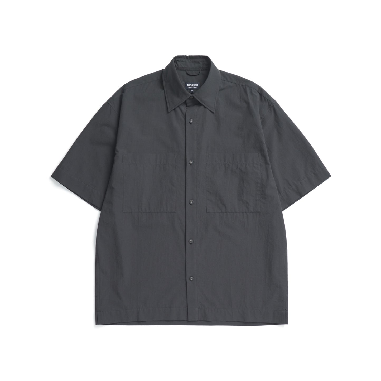 Square S/S Shirt in Charcoal
