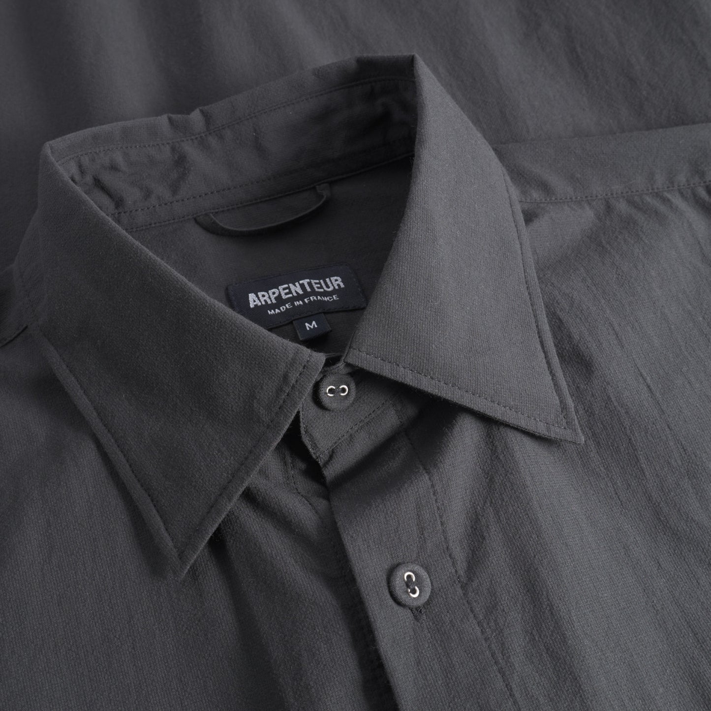 Square S/S Shirt in Charcoal
