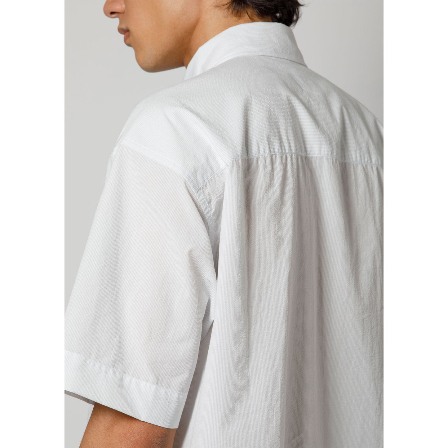 Square S/S Shirt in Light Grey