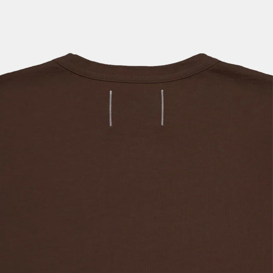 Heavy Duty S/S Pocket Tee in Brown
