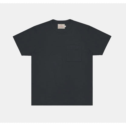 Heavy Duty S/S Pocket Tee in Dark Charcoal