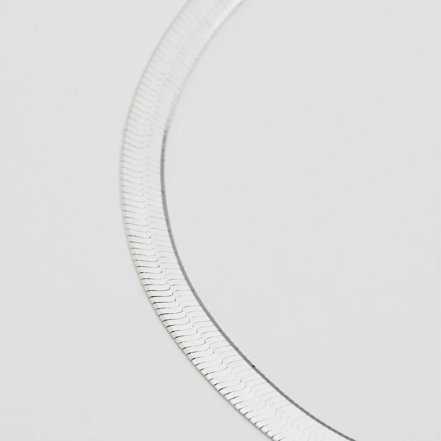 Sterling Silver Herringbone Bracelet