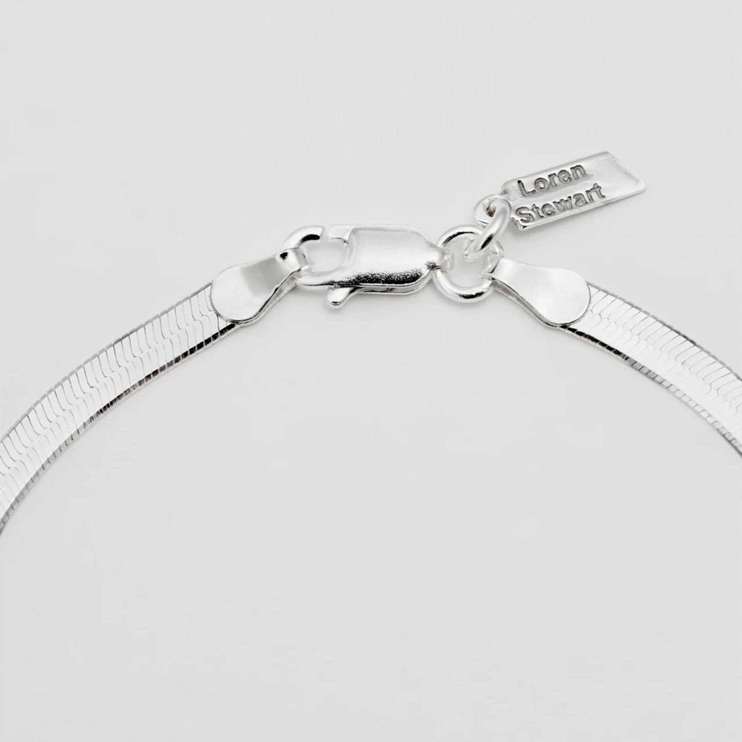 Sterling Silver Herringbone Bracelet