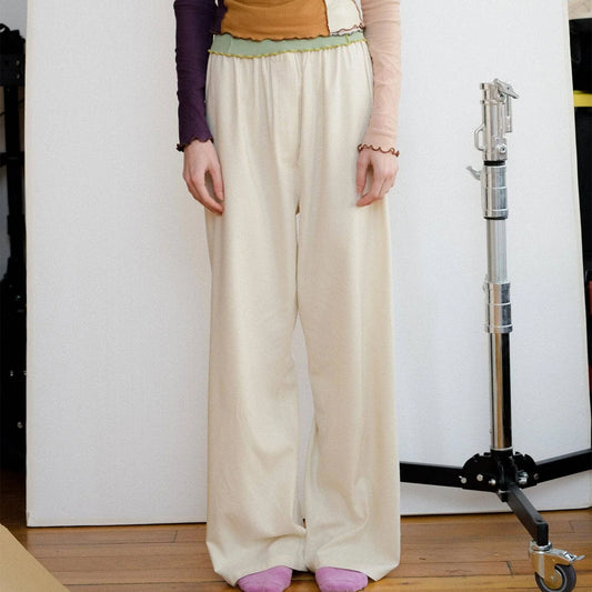 Stoa Pants in Undyed Wild Silk