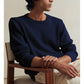 Crewneck Pullover in Navy