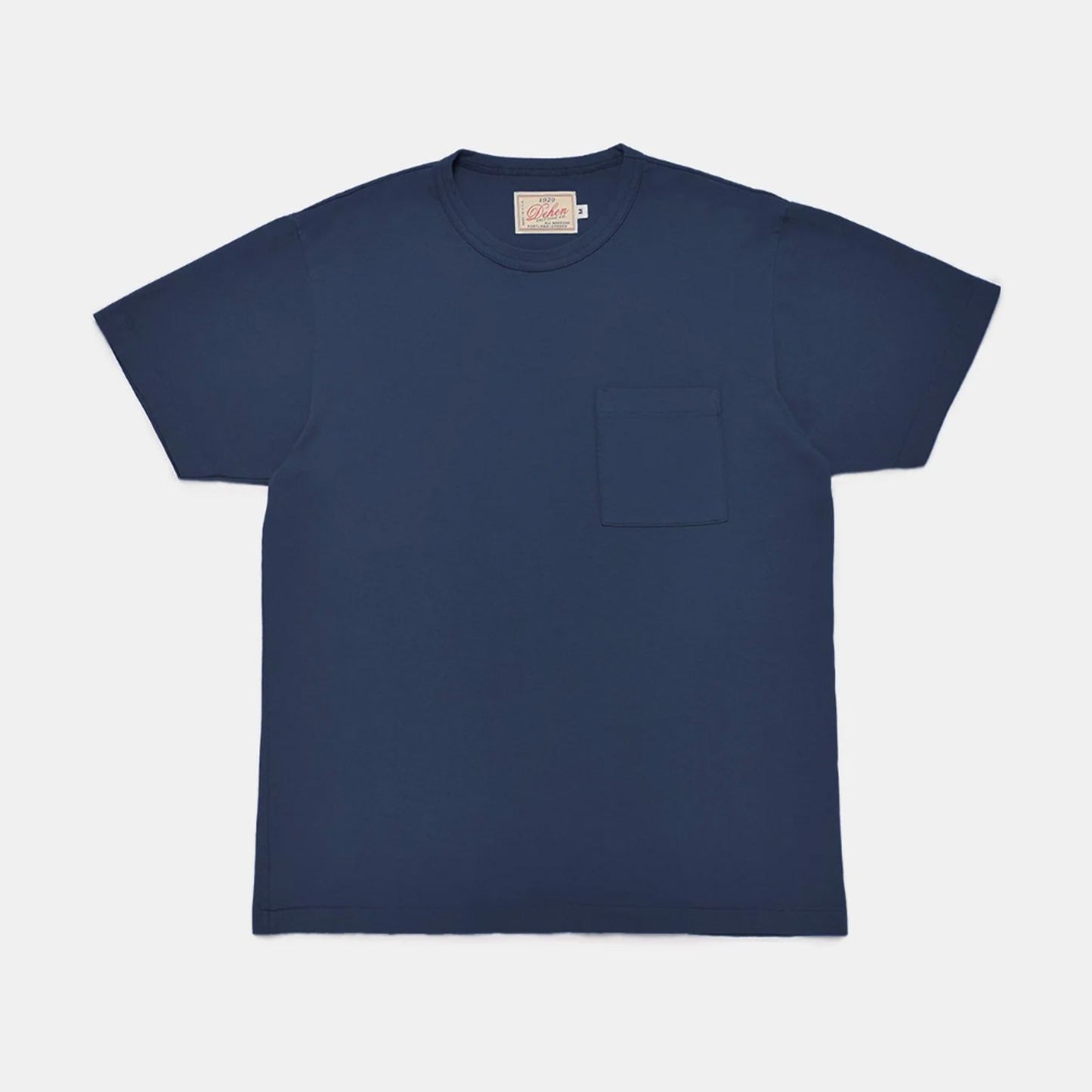 Heavy Duty S/S Pocket Tee in Navy