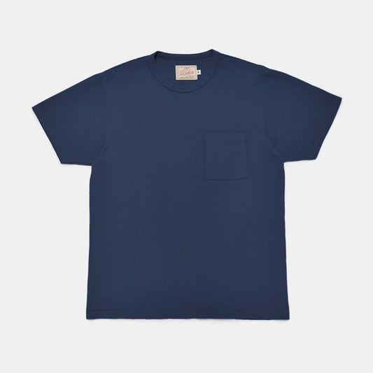 Heavy Duty S/S Pocket Tee in Navy