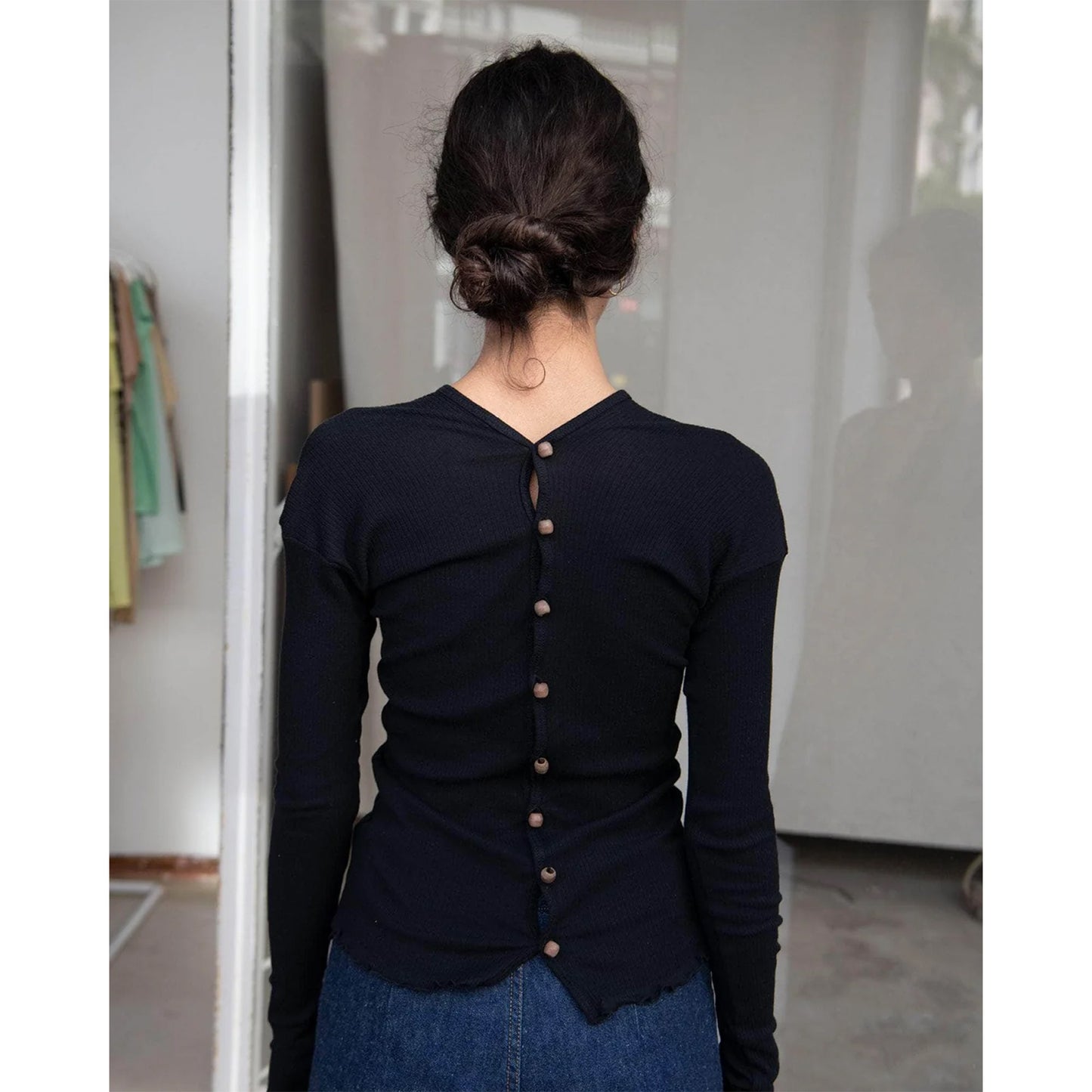Tav Cardigan in Black