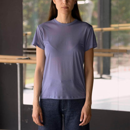 Tee Shirt in Koel Blue