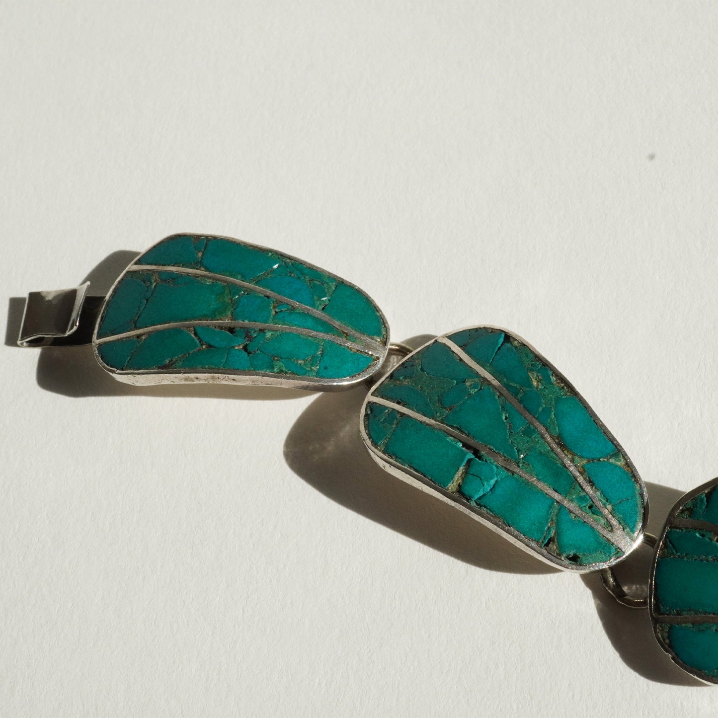 Turquoise Chip Inlay Bracelet