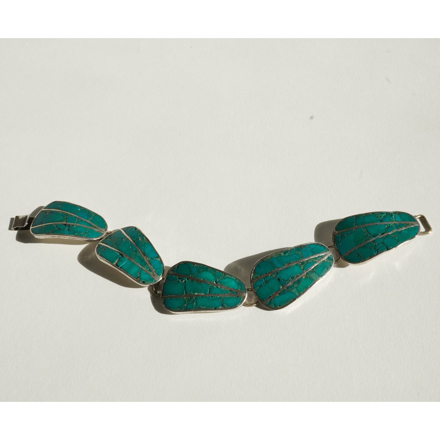 Turquoise Chip Inlay Bracelet