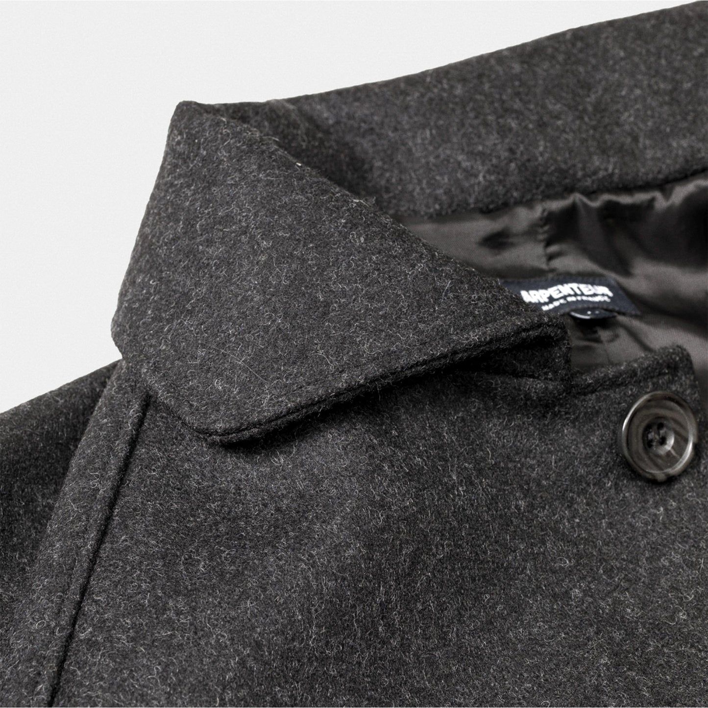 Utile Jacket Wool in Charcoal