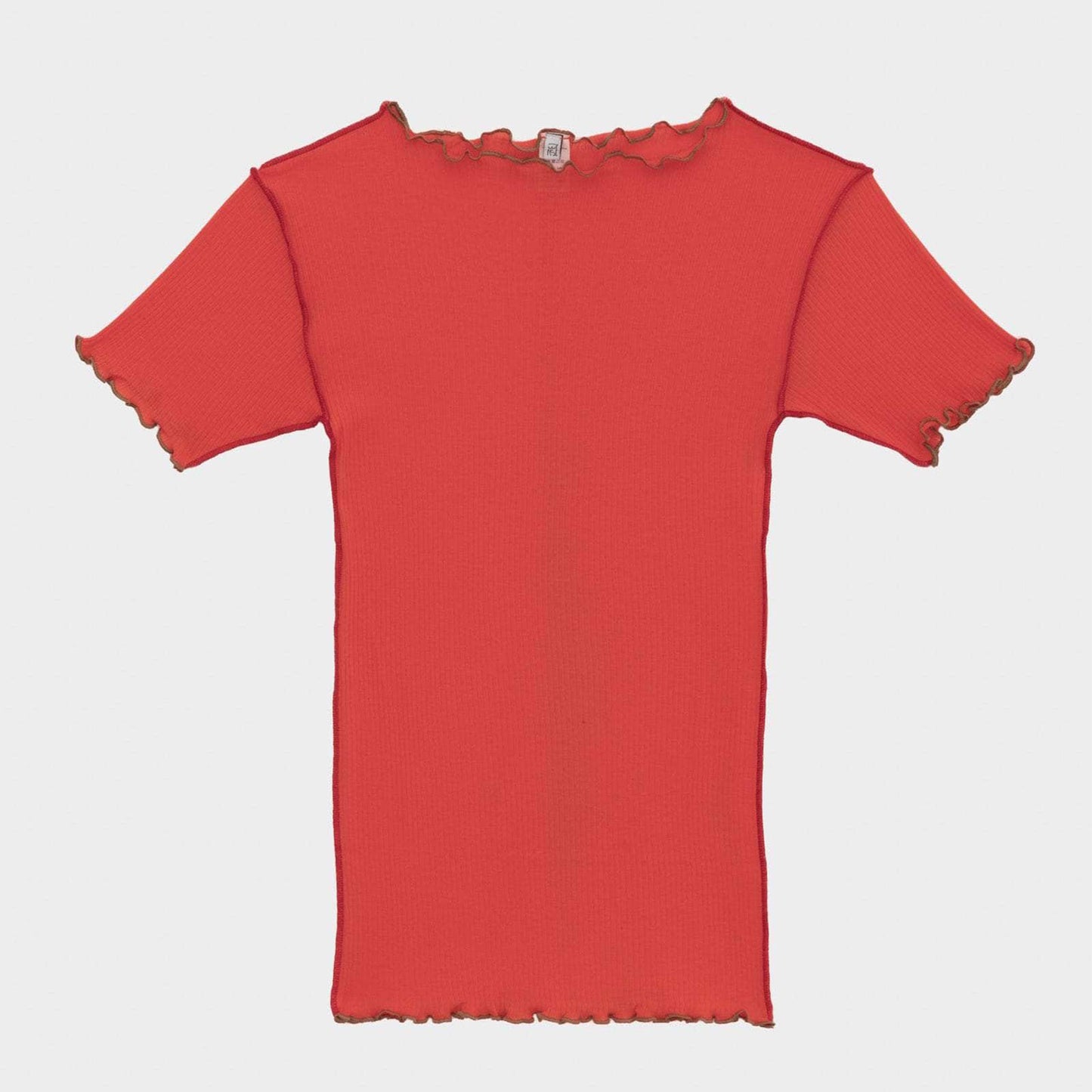Vein Tee Shirt in My Red