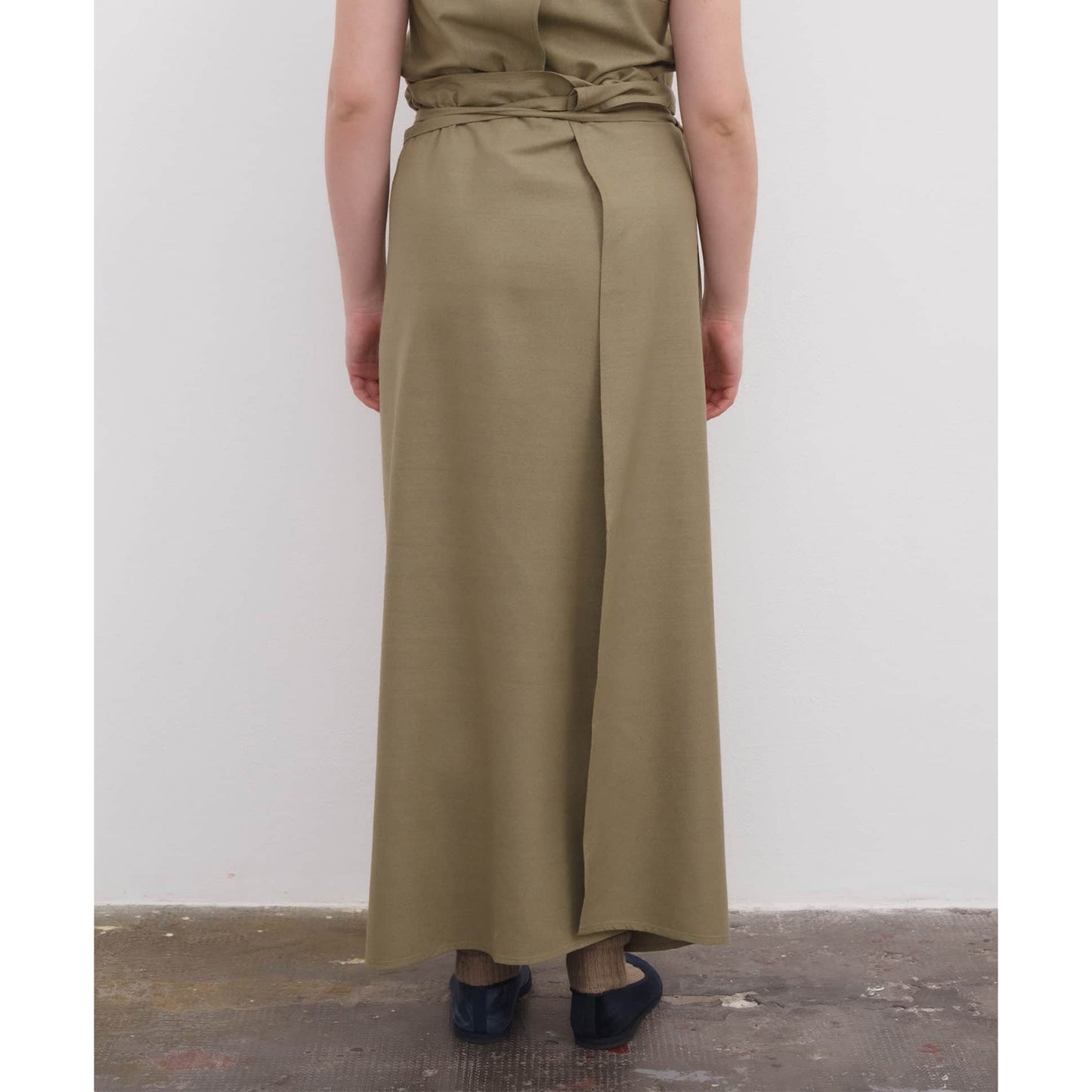 Venn Skirt in Lua Green