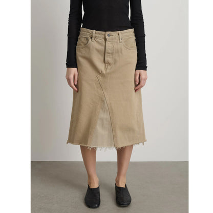 Vintage Skirt in Vintage Khaki