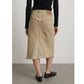 Vintage Skirt in Vintage Khaki