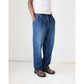 Washed Pleated Denim