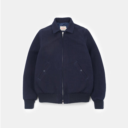 Weekender Jacket in Indigo Sashiko