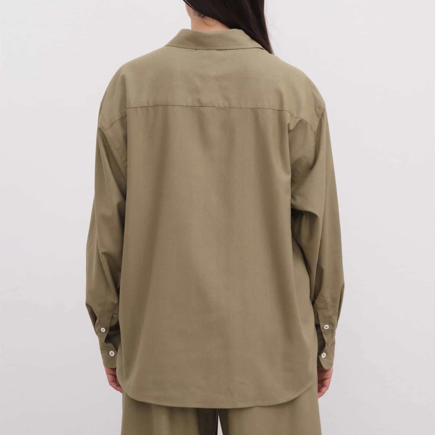 Wild Silk Shirt in Lua Green