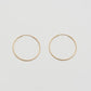 Winona Hoops in 14kt Gold