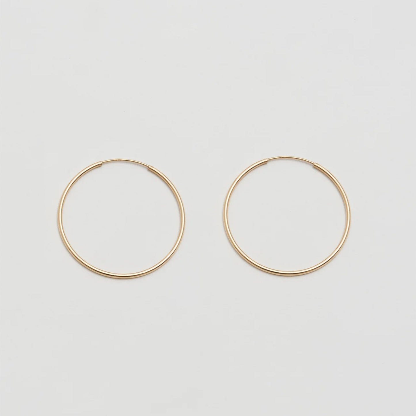 Winona Hoops in 14kt Gold