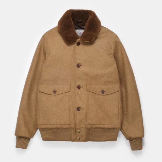 Winston Jacket in Dark Tan Mix