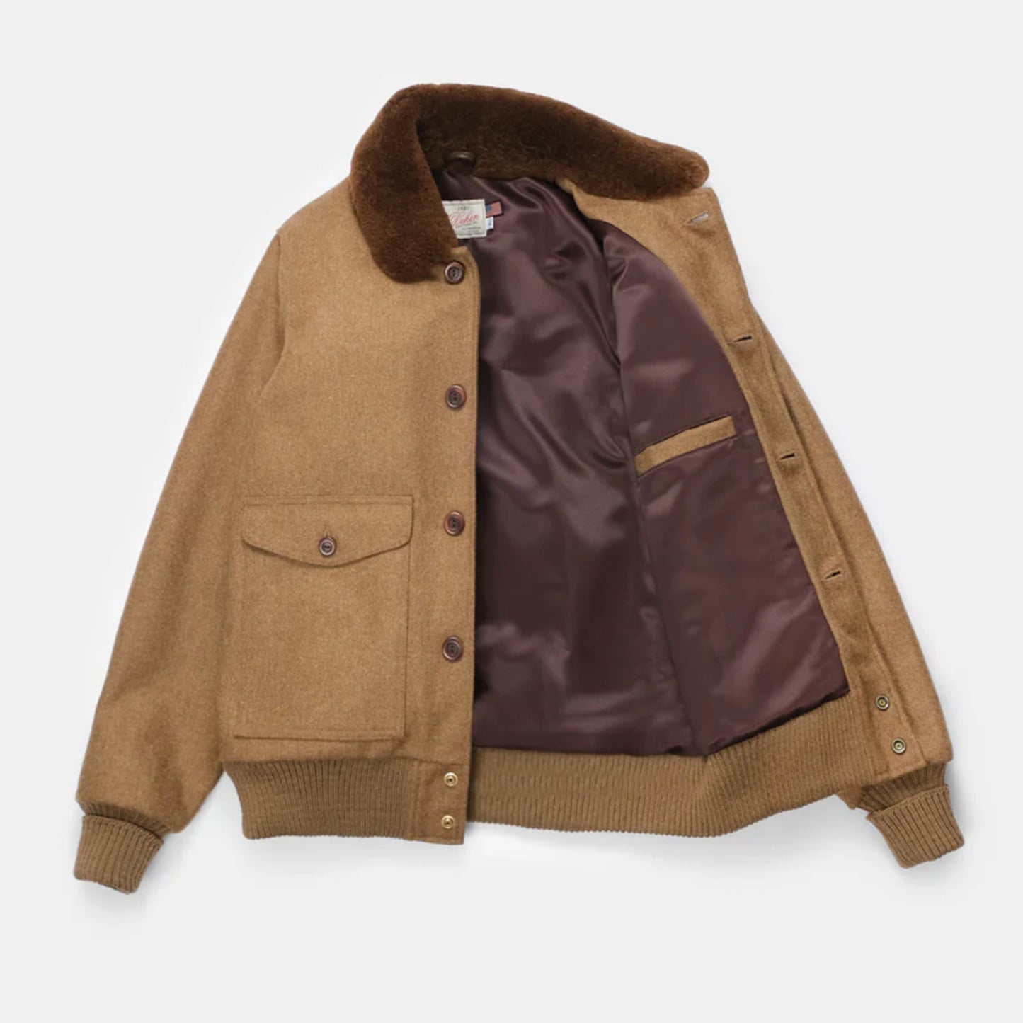Winston Jacket in Dark Tan Mix
