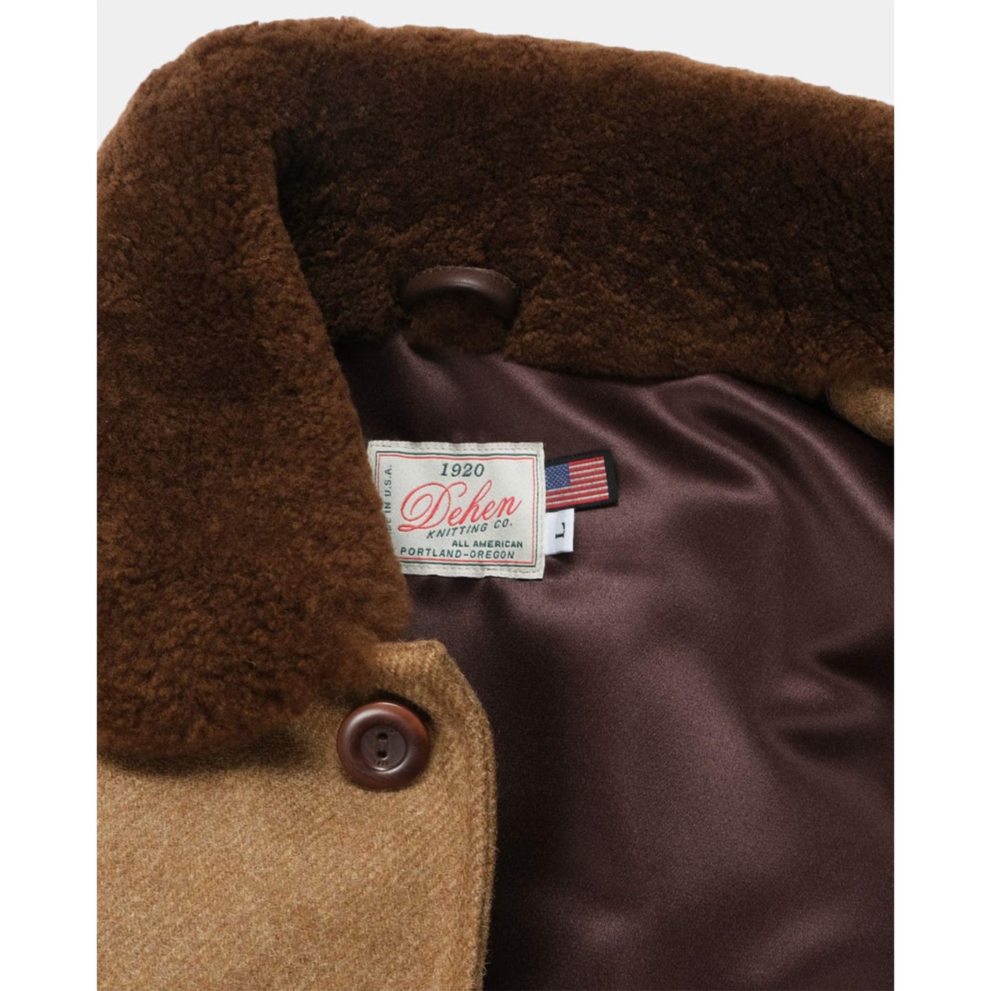 Winston Jacket in Dark Tan Mix