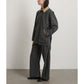 Workwear Jacket in Washed Black