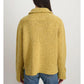 Zip Knit Jacket in Marigold